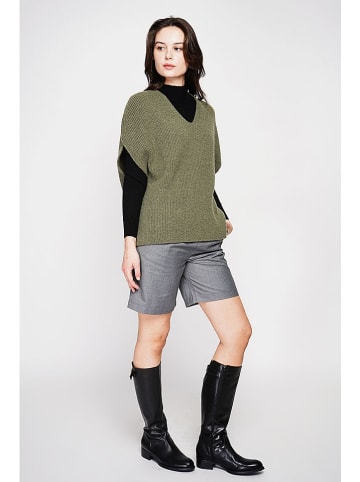 C& Jo Sweter w kolorze khaki