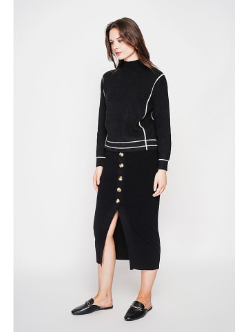 C& Jo Sweter w kolorze czarnym