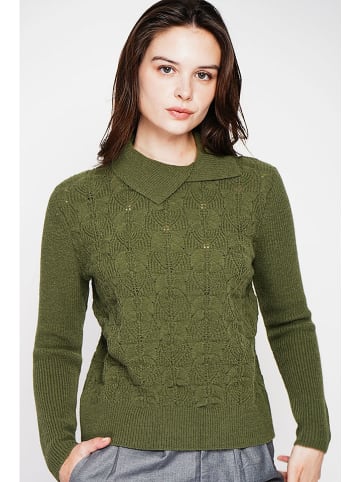 C& Jo Pullover in Grün