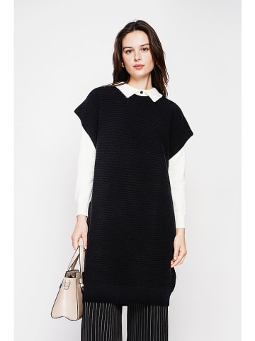 C& Jo Strickkleid in Schwarz