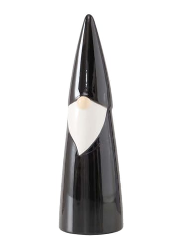 Boltze Figurka dekoracyjna "Charly" w kolorze czarnym - wys. 24,5 x Ø 7 cm