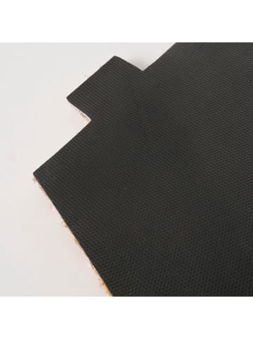 Boltze Kokos-Fußmatte "Julehus" in Hellbraun - (L)60 x (B)40 cm