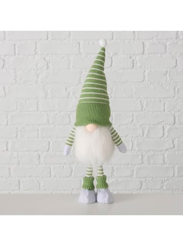 Boltze Figurka dekoracyjna "Kuno" w kolorze zielono-białym - wys. 52 cm