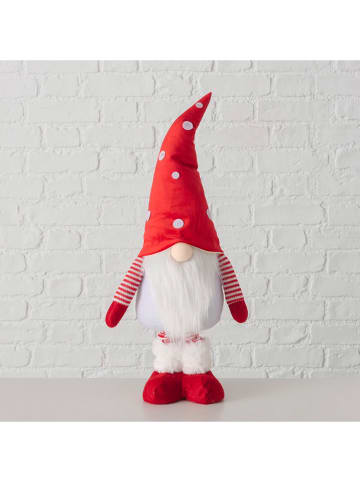 Boltze Decofiguur "Micos" rood/wit - (H)84 cm