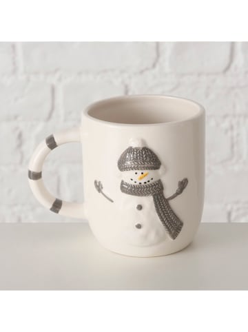 Boltze Jumbotasse ''Frosty'' in Beige/ Braun - 400 ml