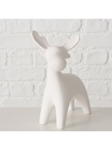 Boltze Figurka dekoracyjna "Martie" w kolorze białym - wys. 19 cm