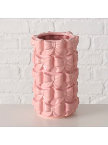 Boltze Wazon "Lazo" w kolorze jasnoróżowym - wys. 19,5 cm