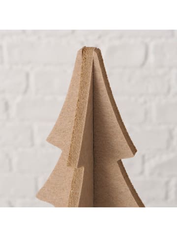 Boltze Dekoaufsteller "Felty" in Beige - (B)16,3 x (H)30 x (T)16,3 cm