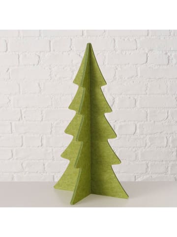 Boltze Deco-object "Felty" groen - (B)27,3 x (H)50,5 x (D)27 cm