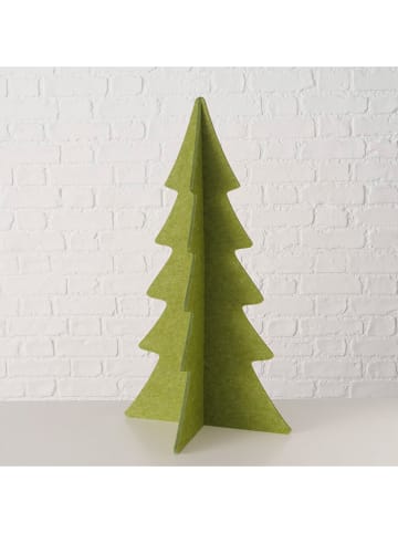 Boltze Dekoaufsteller "Felty" in Grün - (B)38 x (H)70 x (T)38 cm