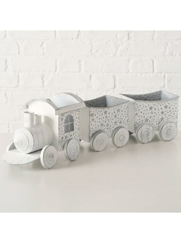 Boltze Dekoaufsteller "Stephanus" in Weiß - (B)73 x (H)20 x (T)15,5 cm