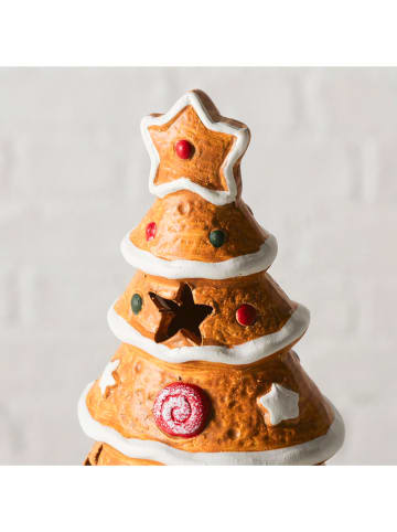 Boltze Leddeco-object "Ginger" oranje - (B)12 x (H)18,5 x (D)8 cm