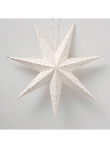 Boltze Decohanger "Kassina" wit - (H)16,5 x Ø 50 cm