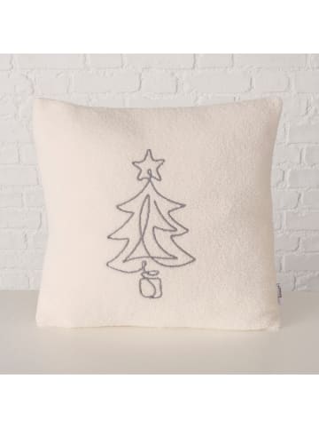 Boltze Kissen "Caspar" in Creme - (L)45 x (B)45 cm
