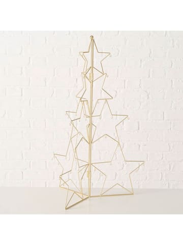 Boltze Dekoaufsteller "Arika" in Gold - (B)44,5 x (H)70 x (T)44,5 cm