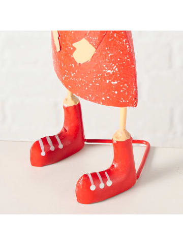 Boltze Figurka dekoracyjna "Björn" w kolorze czerwono-brązowym - wys. 34,5 cm