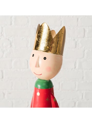 Boltze Figurka dekoracyjna "Maxi" w kolorze złoto-czerwonym - wys. 58 cm