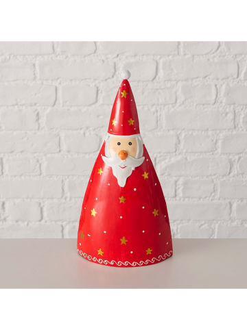 Boltze Dekofigur "Santa" in Rot/ Weiß - (H)25,3 cm
