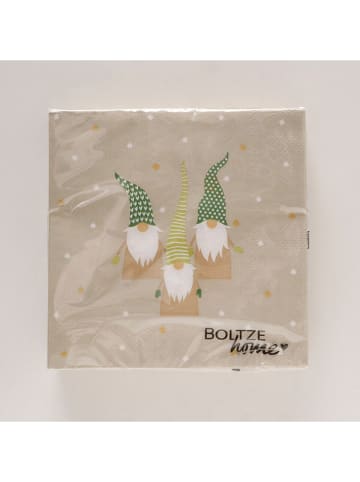 Boltze Servetten "Kurt" beige - 20 stuks