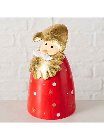 Boltze Dekofigur "Manny" in Rot/ Gold - (H)18,5 cm