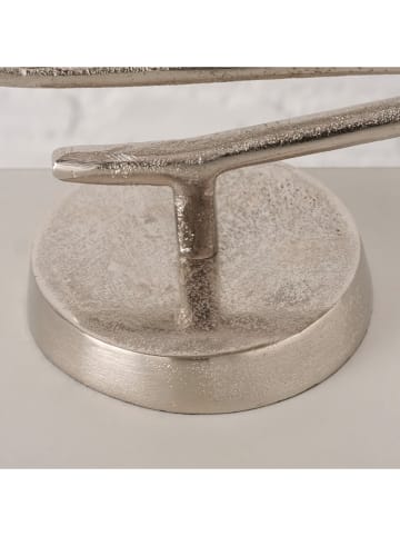 Boltze Deco-object "Firo" zilverkleurig - (B)17 x (H)30 x (D)10,8 cm