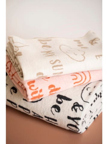 David Fussenegger Kinderdecke "Juwel - Sketches" in Creme/ Schwarz