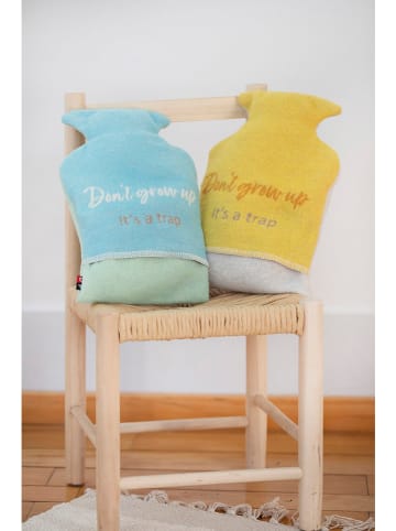 David Fussenegger Termofor "Don't Grow Up" w kolorze żółtym dla dzieci