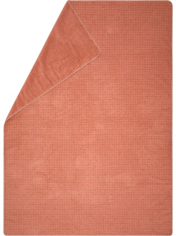 David Fussenegger Wohndecke "Savona - Faux Uni" in Orange