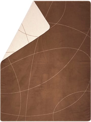 David Fussenegger Woondeken "Savona - Gebogen lijnen" lichtbruin