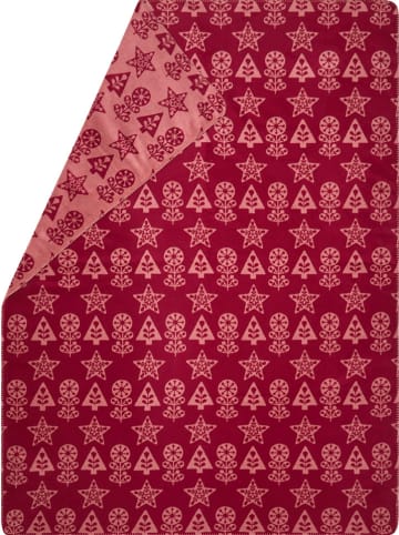 David Fussenegger Wohndecke "Savona - Folklore" in Rot