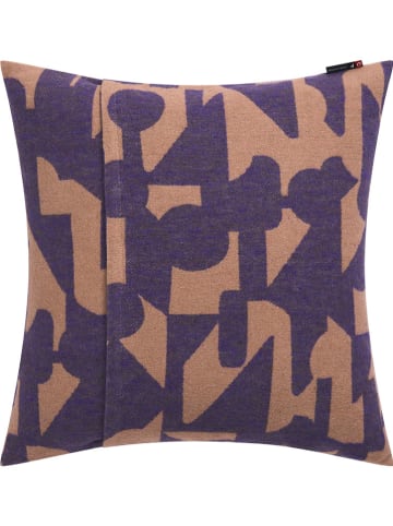 David Fussenegger Kissenhülle "Silvretta - Abstrakt" in Beige/ Lila