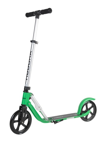 Hudora Scooter "Crossover 205" in Silber/ Grün - ab 3 Jahren