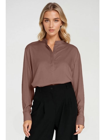 Nife Blouse lichtbruin
