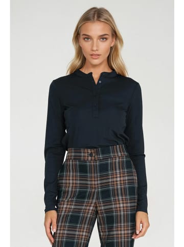 Nife Bluse in Dunkelblau