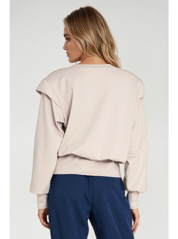 Nife Sweatshirt in Beige