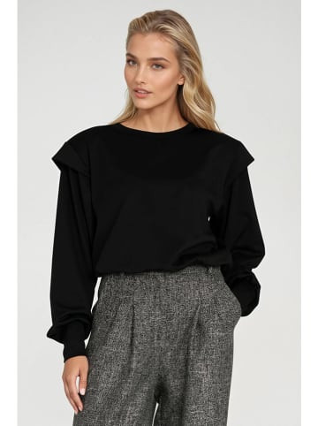 Nife Sweatshirt in Schwarz