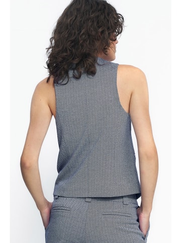 Nife Kamizelka w kolorze granatowo-białym