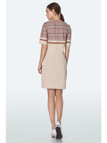 Nife Kleid in Beige/ Hellbraun