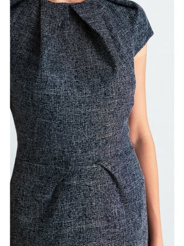 Nife Kleid in Schwarz/ Dunkelblau