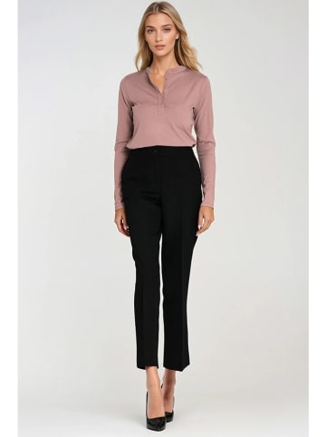 Nife Spodnie w kolorze czarnym