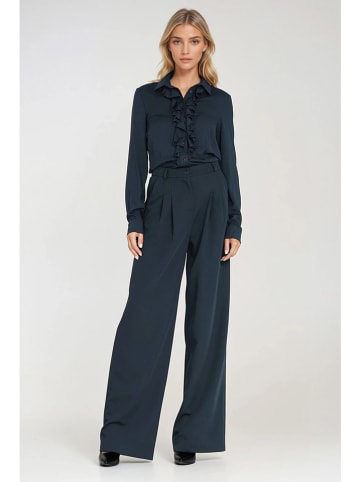 Nife Marlenehose in Dunkelblau