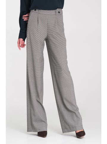 Nife Marlenehose in Weiß/ Dunkelblau/ Rot