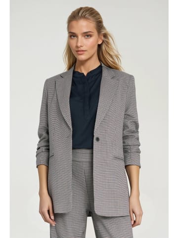 Nife Blazer in Weiß/ Dunkelblau/ Rot