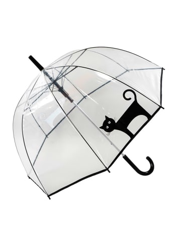 SUSINO Stockschirm in Transparent/ Schwarz - Ø 84 cm