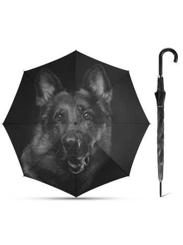 happy rain Stockschirm in Schwarz - Ø 100 cm