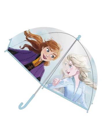Cerda Kinderparaplu "Elsa and Anna" transparant/meerkleurig - Ø 71 cm