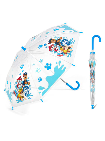 happy rain Kinderschirm in Transparent/ Blau - Ø 74 cm