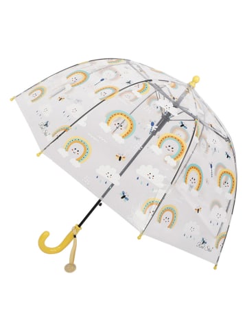 Le Monde du Parapluie Kinderparaplu "Rainbow" transparant/meerkleurig - Ø 70 cm
