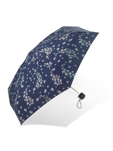 Pierre Cardin Taschenschirm in Dunkelblau/ Bunt - Ø 92 cm