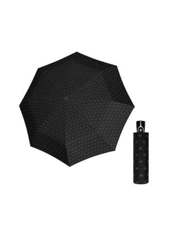 Doppler Taschenschirm in Schwarz - Ø 98 cm